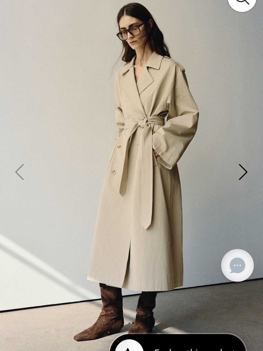 NWOT Rue Sophie Balham Trench